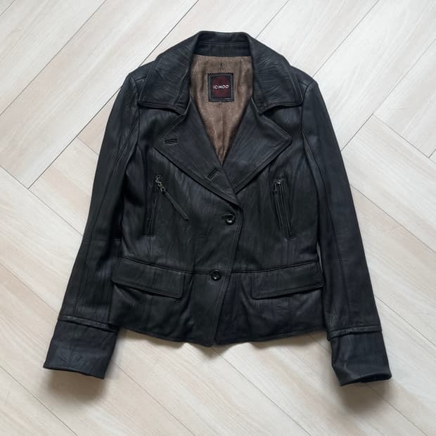 [VTG] sheepskin leather jacket
