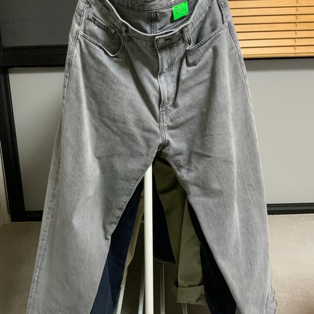 카키스 릴렉스드 5P 진 라이트 그레이 (라지)