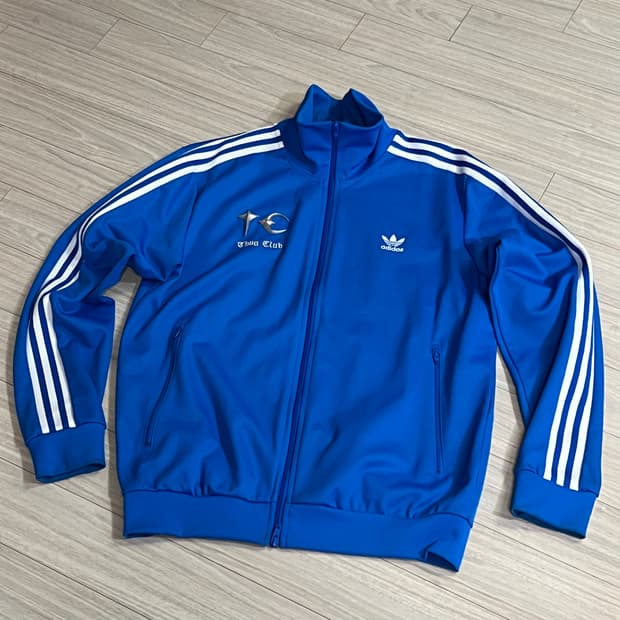 급처)떠그클럽 아디다스 져지 블루 100~105사이즈