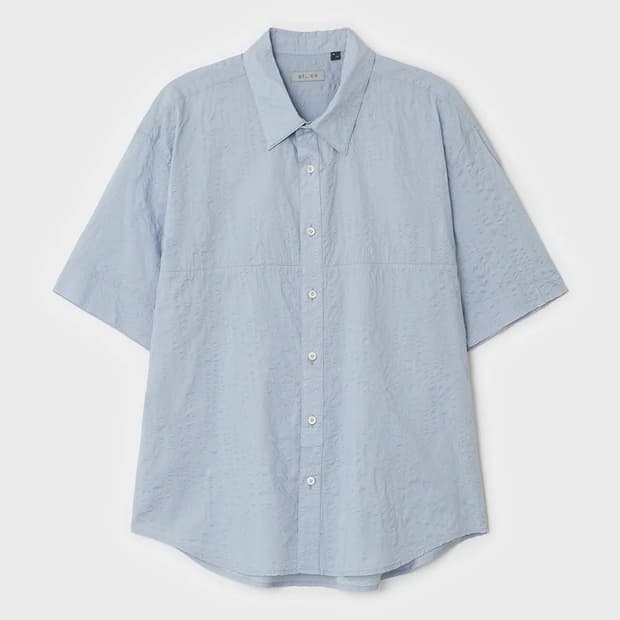 [5(105)] 벨리에 호리존 숏 슬리브 셔츠