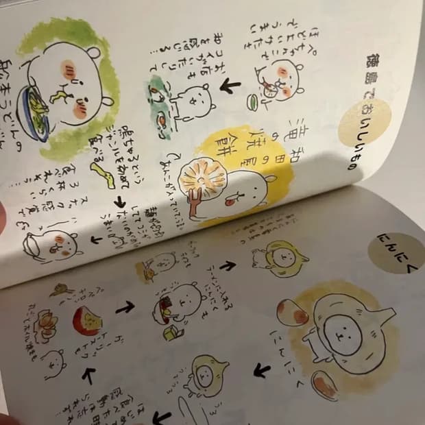 네코쿠마 메시쿠마 농담곰 나가노 에세이 일러스트북