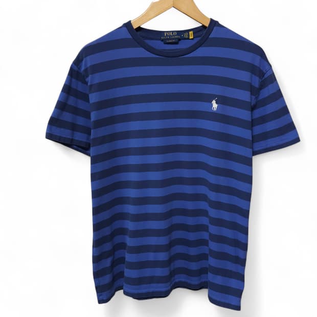 POLO 폴로 클래식핏 스트라이프 반팔티 100~105
