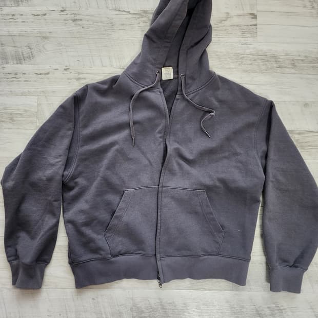 TOFFEE 토피 후드 집업 자켓 팜. XL(105)사이즈 (지퍼고장)