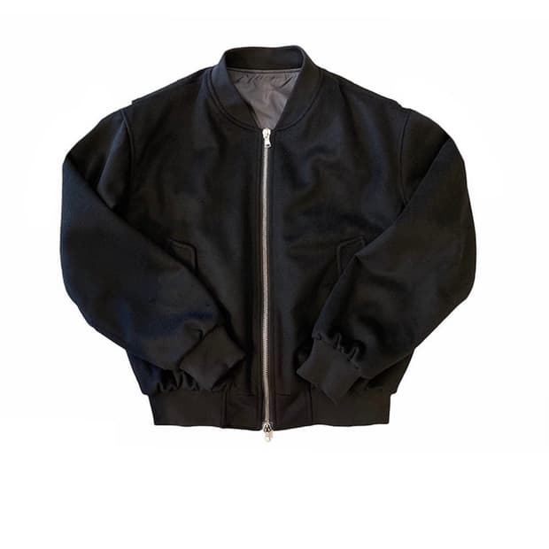 언타이틀드 아이딜/울 봄버 자켓/Os