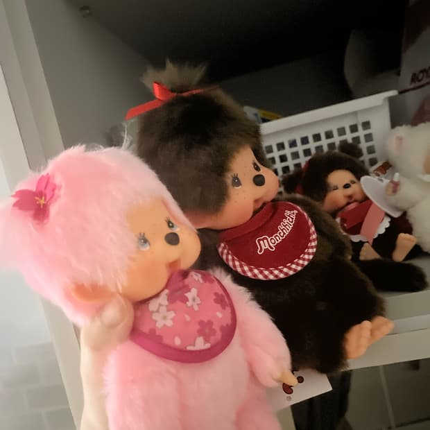 몬치치 3마리 일괄 벚꽃 사쿠라 해피