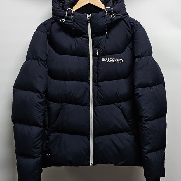 디스커버리 덕다운 후드패딩 95