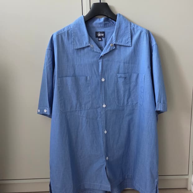 90s 스투시 반팔셔츠