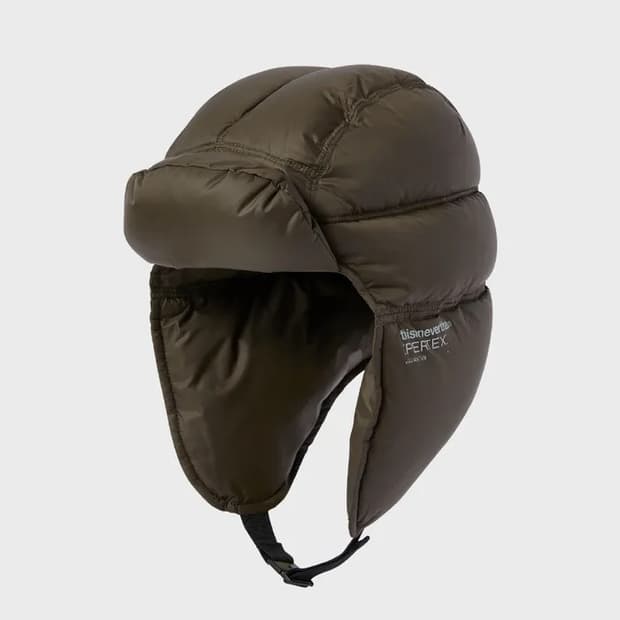 디스이즈네버댓 패디드 트루퍼 햇 브라운