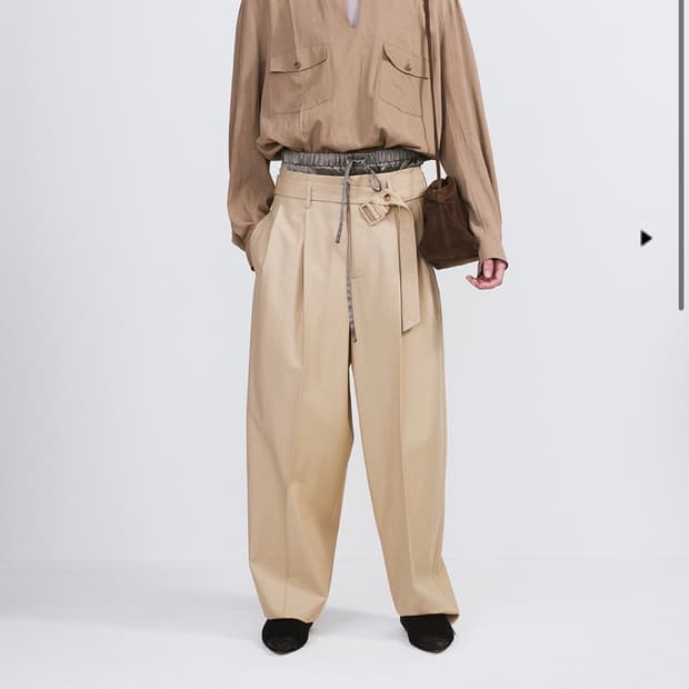 (새상품) 26SS 렉토 헌팅탑 베이지 카키 M