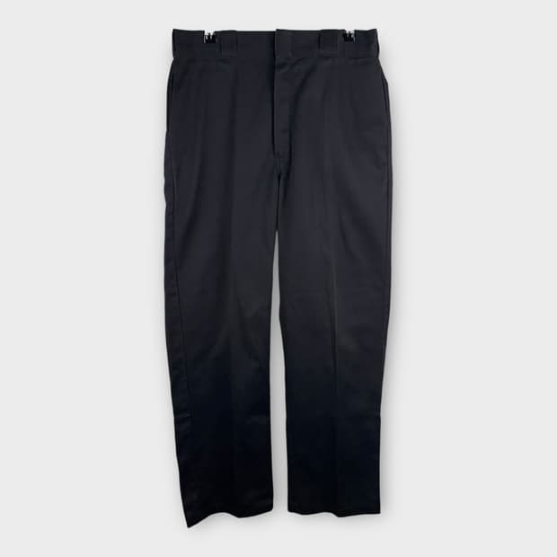 (34/32) 디키즈 핀턱 874 워크팬츠 블랙