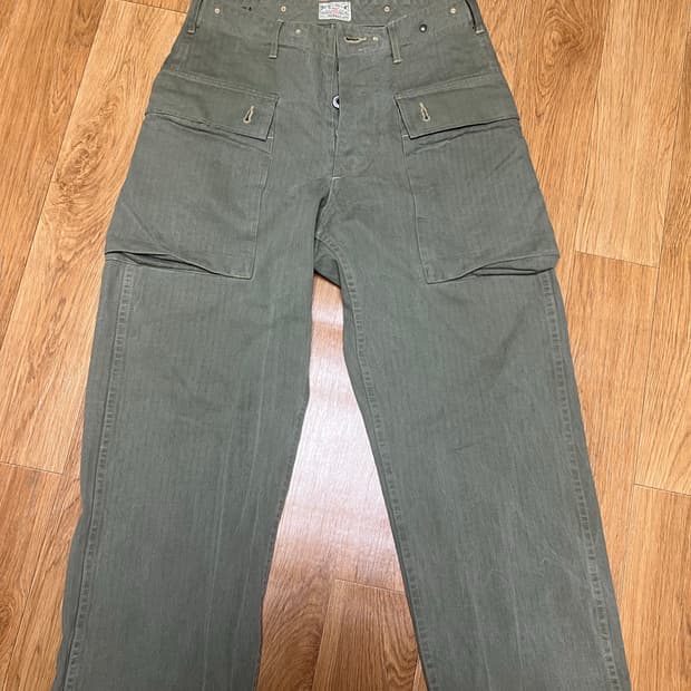 버즈릭슨 몽키팬츠 p-44 헤링본트윌