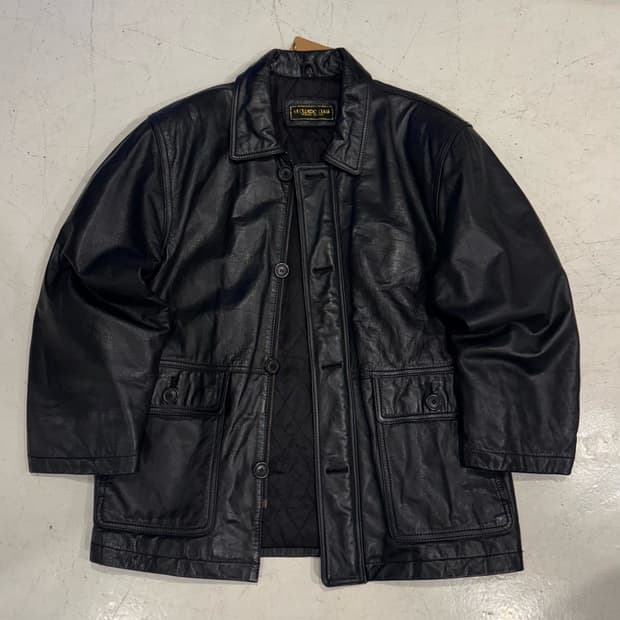 Jpn RECUERDO CLUB half cowhide jacket 