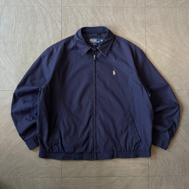 폴로 정품 네이비 바이스윙 자켓 