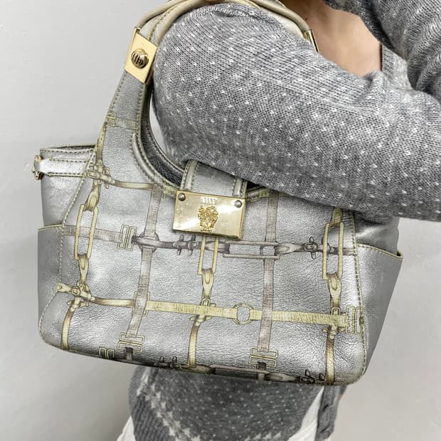 닥스 리얼레더 페어리 체인 토트백