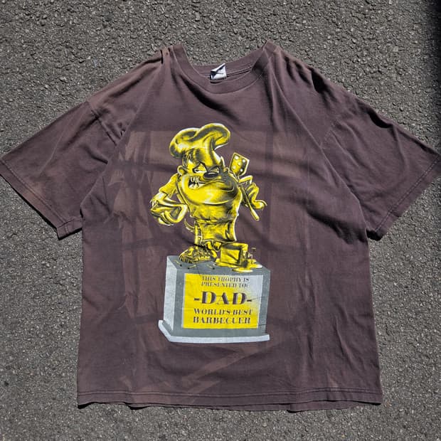 루니툰즈 빈티지 티셔츠(태즈)