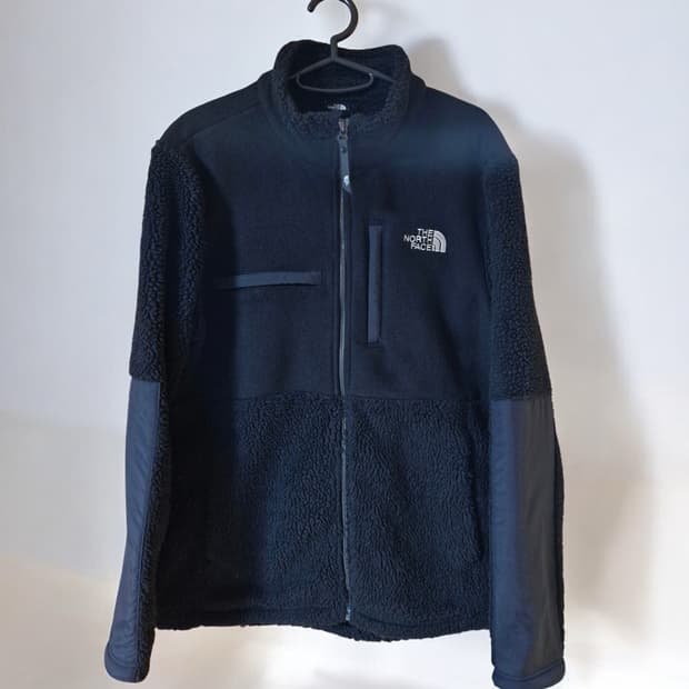 노스페이스 검정색 플리스 자켓 95