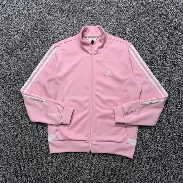 Name : 아디다스 시그니처로고 핑크컬러 사이드라인 져지 :)