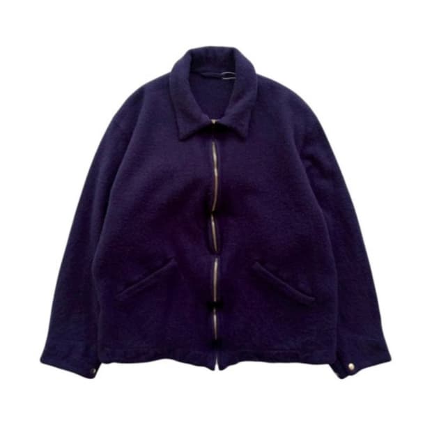 25aw 코모리 comoli 축융울 자켓 PURPLE BLUE 2사이즈