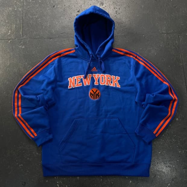 100 아디다스 뉴욕 닉스 후드티 