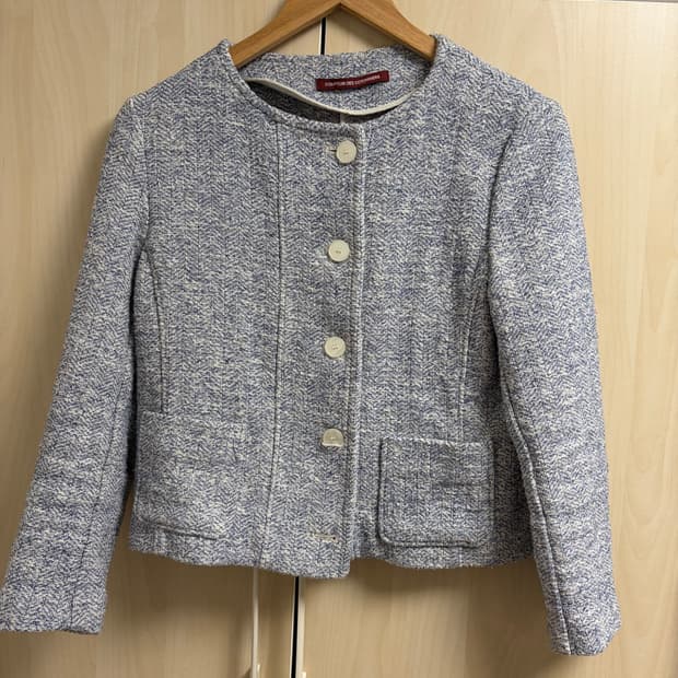 Comtoir des Contonniers 면 트위트 자켓 국내 55