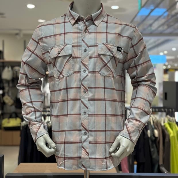 노스페이스 멀티 셔츠 더스티 로즈