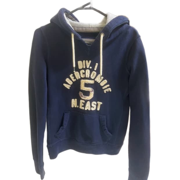 💙아베크롬비 빅로고 네이비 후드티💙