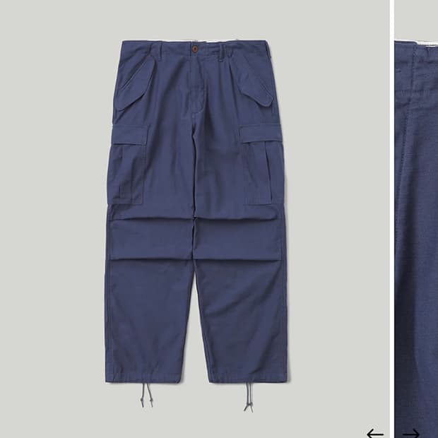 [2] 카키스 C.W 필드 팬츠 페일 네이비