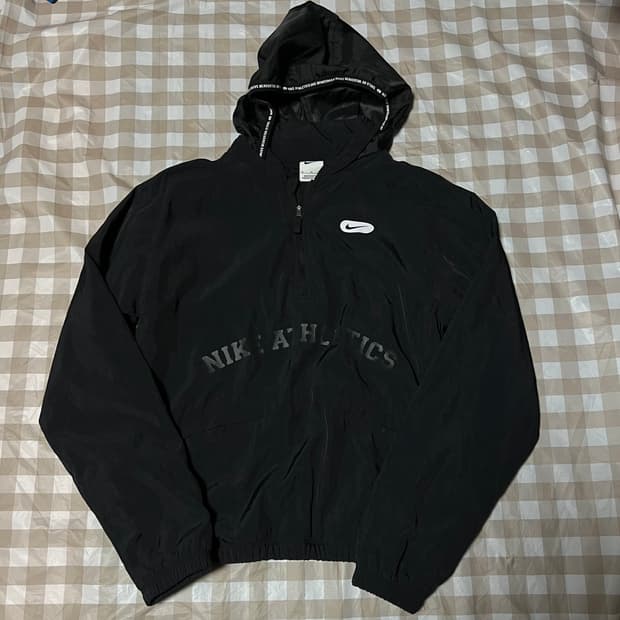 나이키 애슬레틱스 후드 여성 바람막이 XL 반집업 후드 바막 여성 키즈