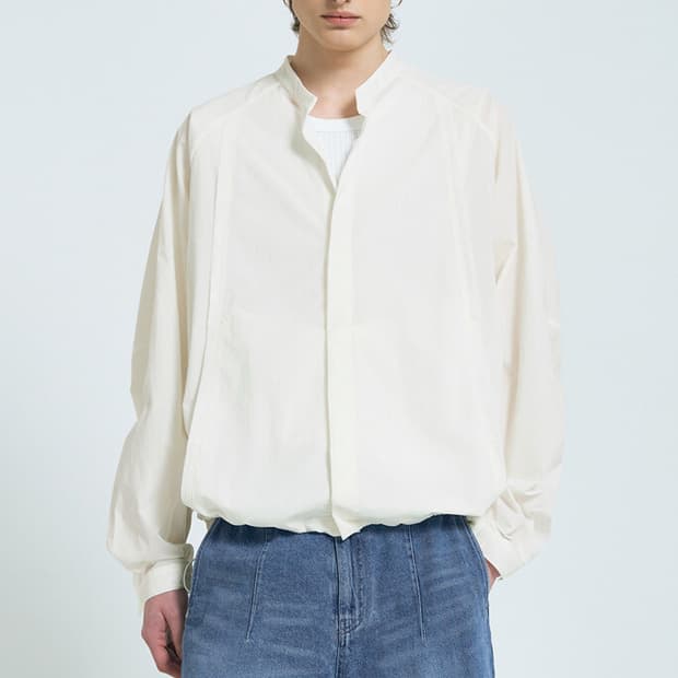 2025 시스템옴므 드로우스트링 점퍼 한섬