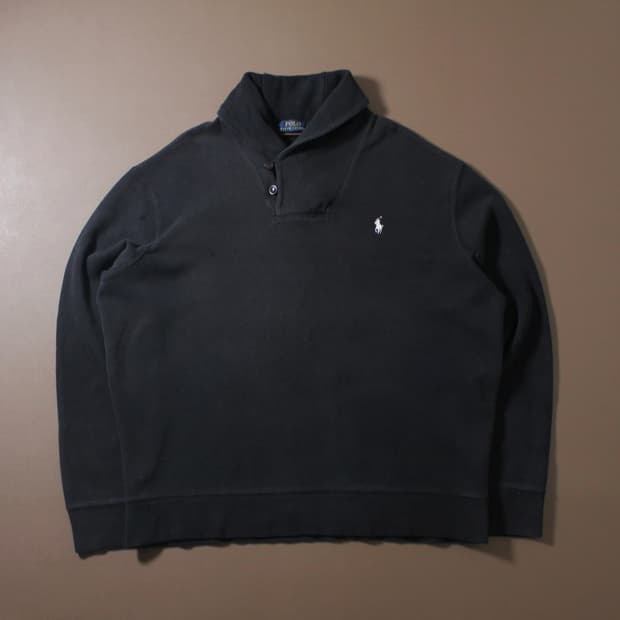 Polo 폴로 랄프로렌 카라넥 블랙 니트