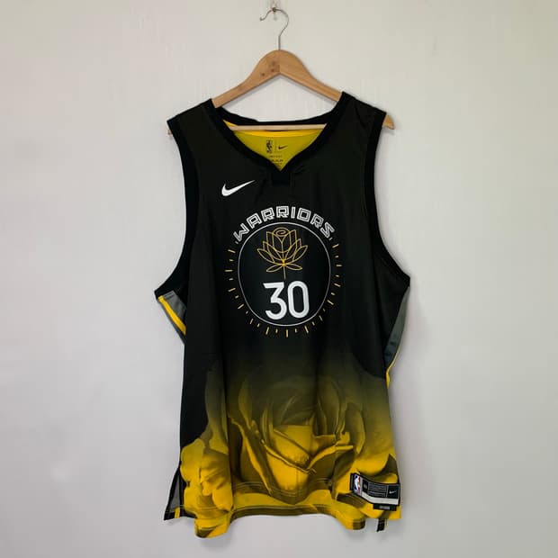 나이키 NBA 골든스테이트 워리어스 스테판 커리 민소매 유니폼
