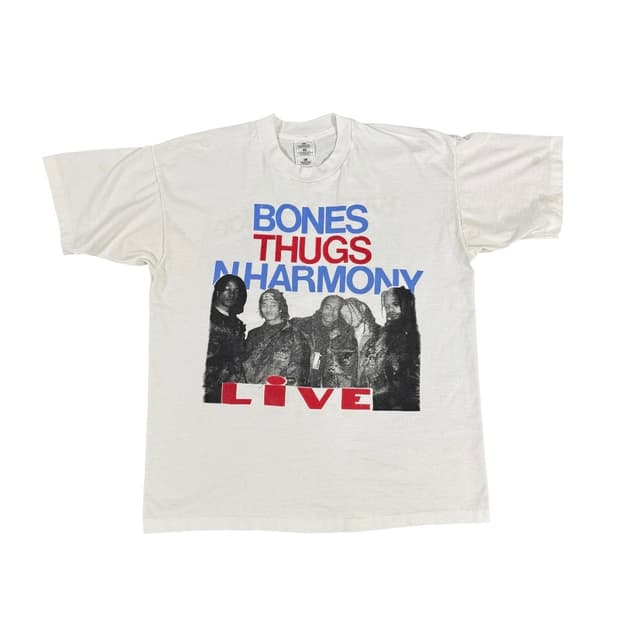 빈티지 90s Bone Thugs N Harmony 본떡스앤하모니 티셔츠