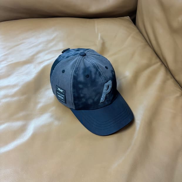 팔라스 포터 6패널 볼캡 모자 워시드 블랙