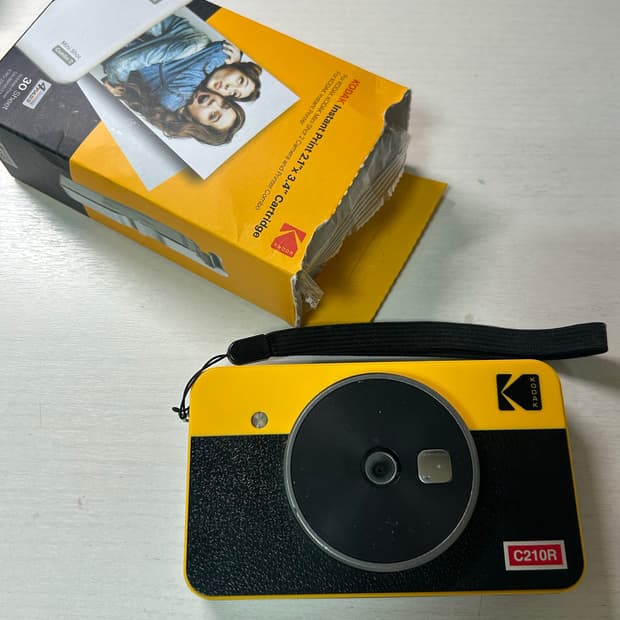 코닥 미니샷 2 레트로 C210R 옐로우(폴라로이드 즉석 카메라)