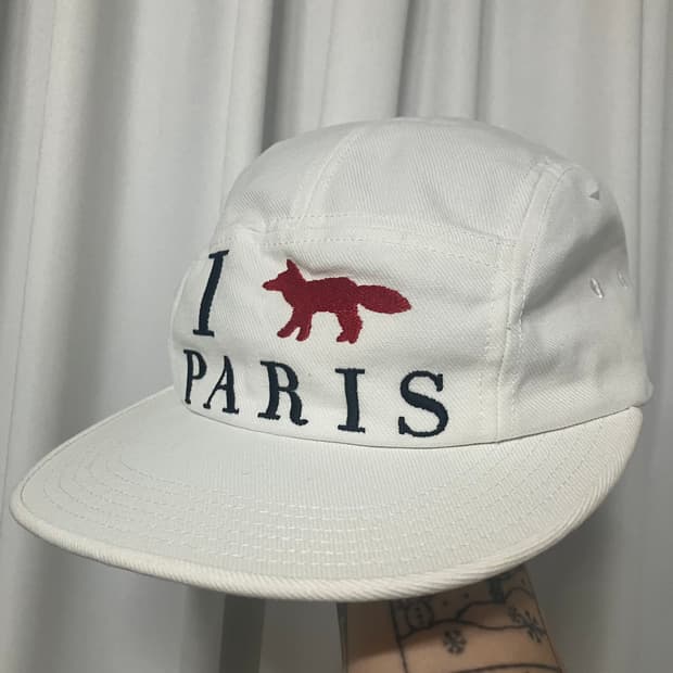 메종키츠네 캠프캡 18ss
