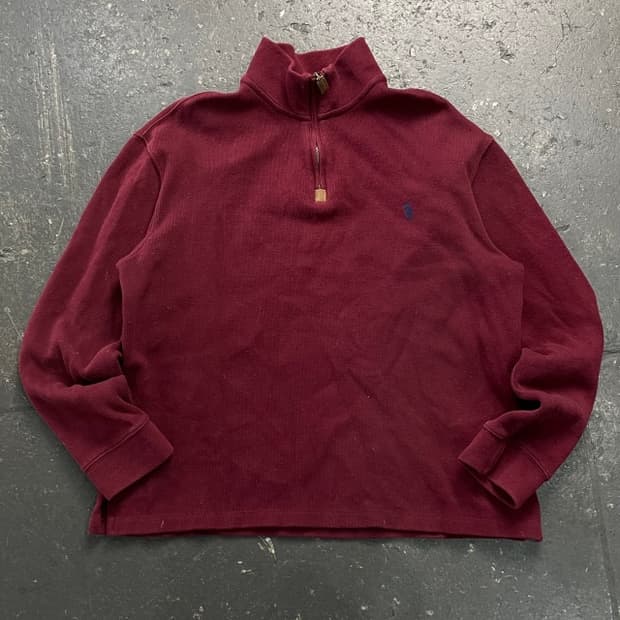 100 폴로 풀오버 반집업 