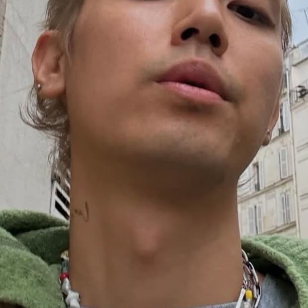 Zero han x 실버 체인목걸이