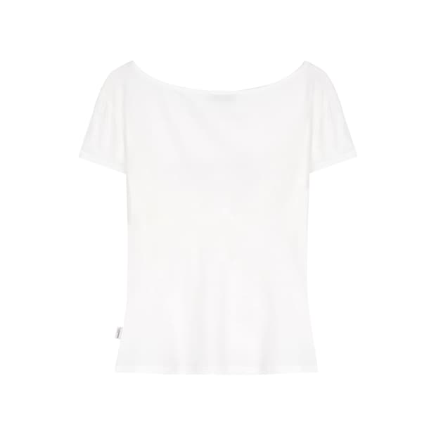 클리시어 레터 탑 화이트