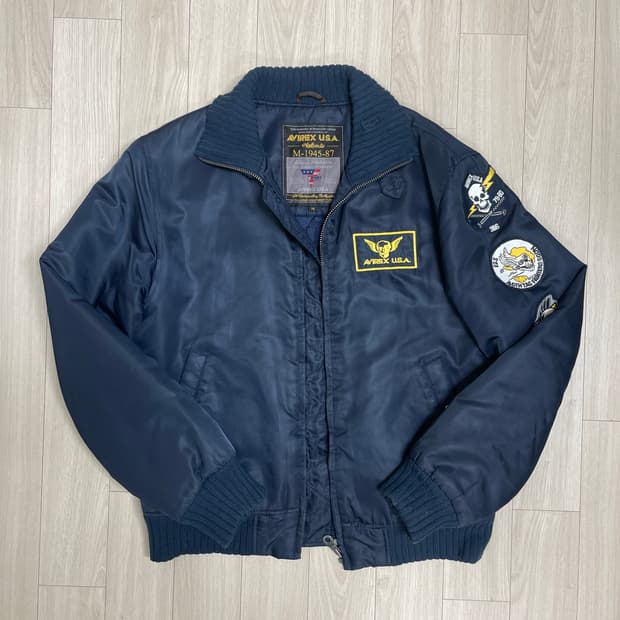 아비렉스 항공점퍼 봄버 자켓