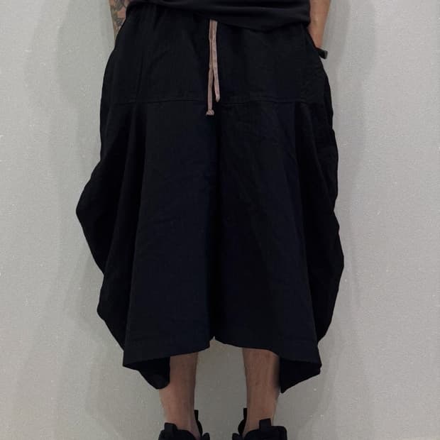 꼼데가르송 꼼데가르송 15aw 믹스 스트라이프 벌룬 팬츠