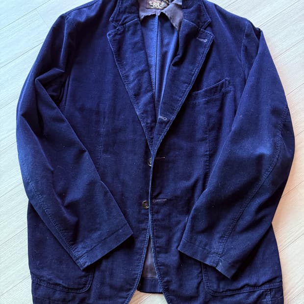 rrl 더블알엘 일본산 코듀로이 자켓 xl
