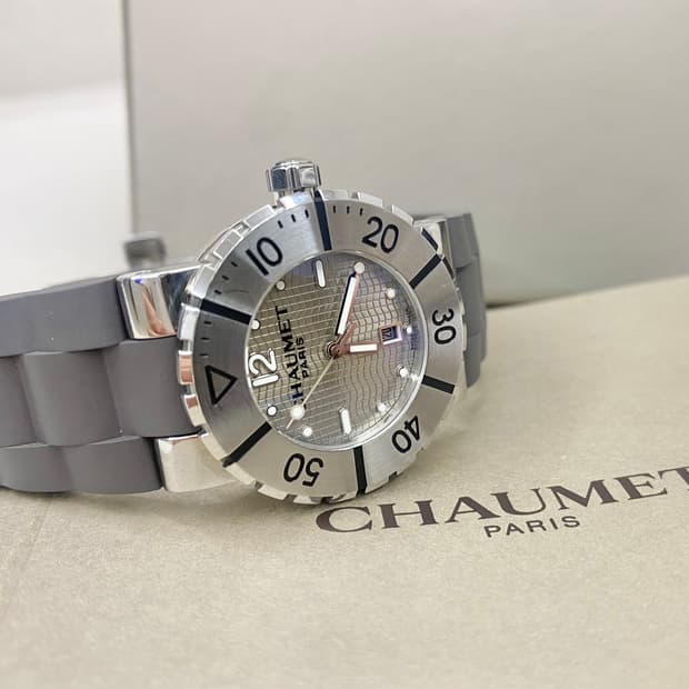 쇼메 클래스원 33mm 쿼츠 여성용 622C 그레이 색상