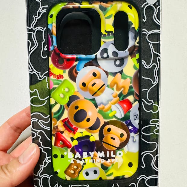 베이프 아이폰 17 프로 케이스 3D 마일로 올프렌즈 맥세이프