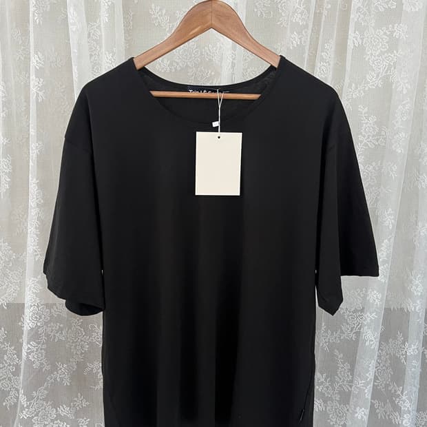 4XL) 새상품 트립르센스 반팔 티셔츠 블랙