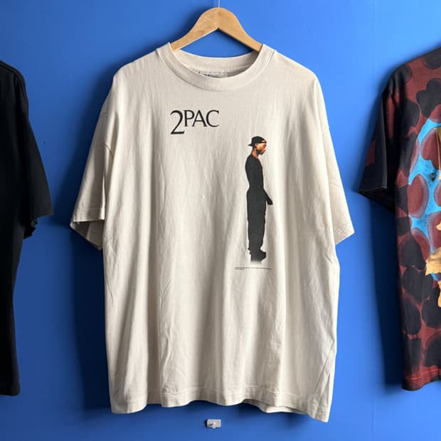 (2XL) 세인트미카엘 2Pac 티셔츠