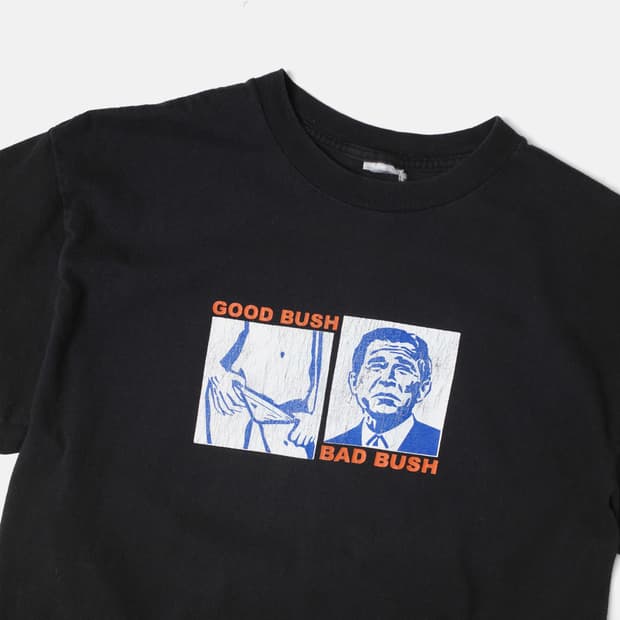 1990's "Good Bush Bad Bush" T-shirt