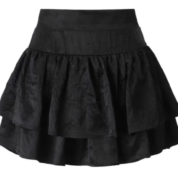 (흰,검 둘다 새상품) 쓰리타임즈 발레리나 미니 스커트 블랙 화이트 M