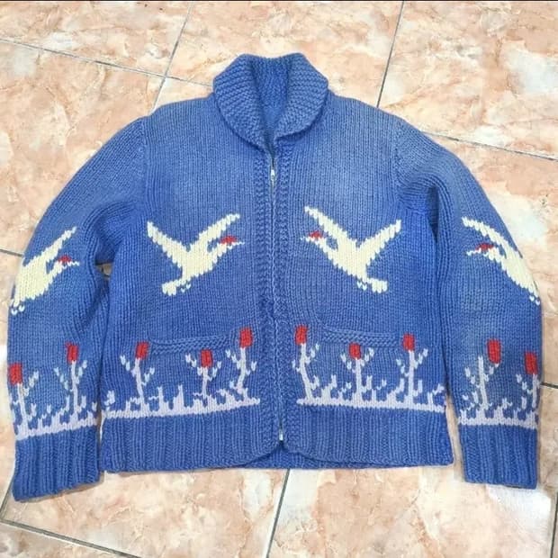 플라잉덕 빈티지 헤비니트 코위찬