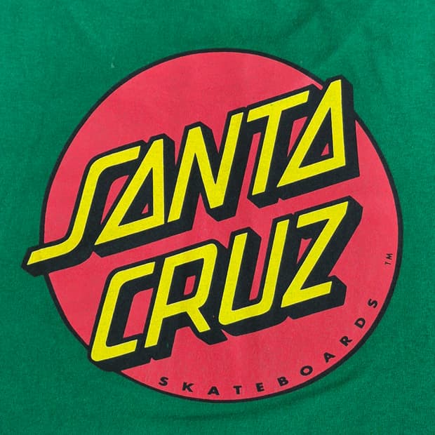 00s SANTA CRUZ OG Logo Tee
(L)