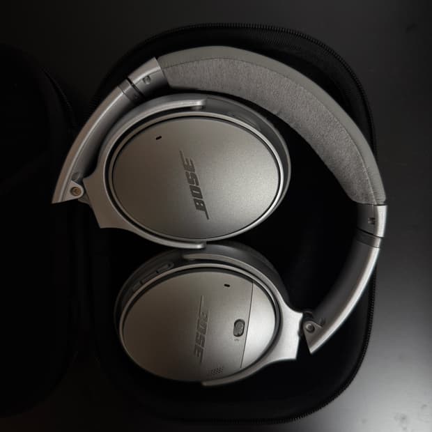 보스 Bose QC35 II 헤드셋 실버 그레이